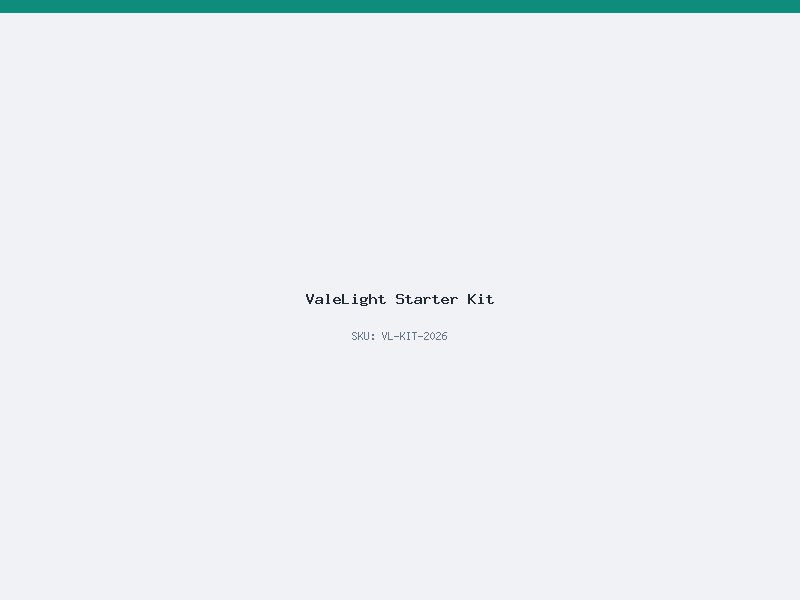 ValeLight Starter Kit